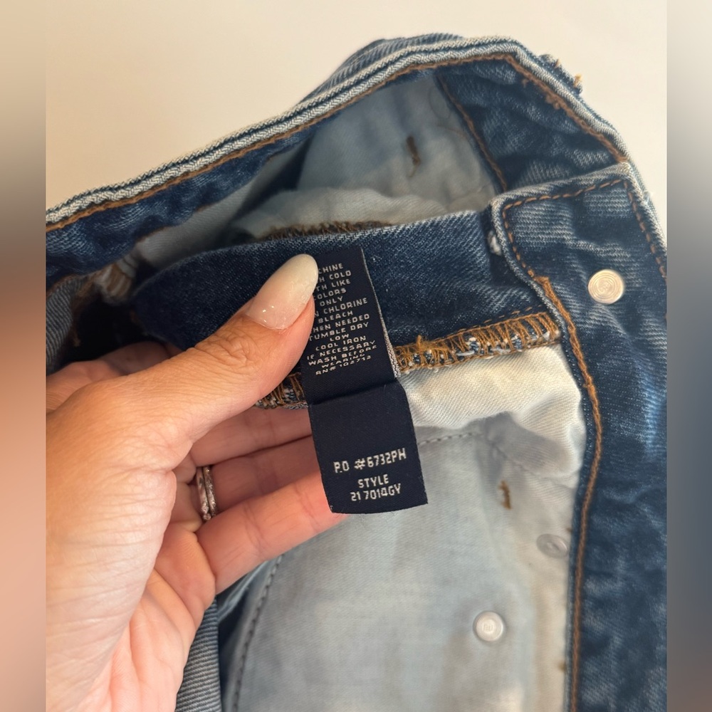 Vintage U.S. Polo Assn. Women’s 9/10 Bootcut Jeans | Y2K Thick 100% Cotton Denim - Picture 8 of 8